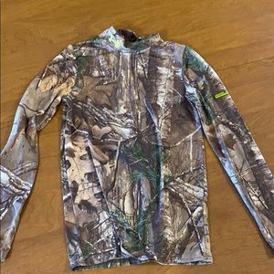 Under Armour kids camo cold gear
